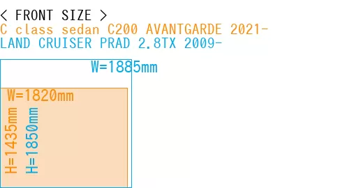 #C class sedan C200 AVANTGARDE 2021- + LAND CRUISER PRAD 2.8TX 2009-